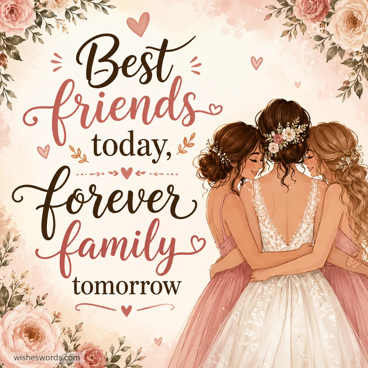 Best friends today, forever family tomorrow