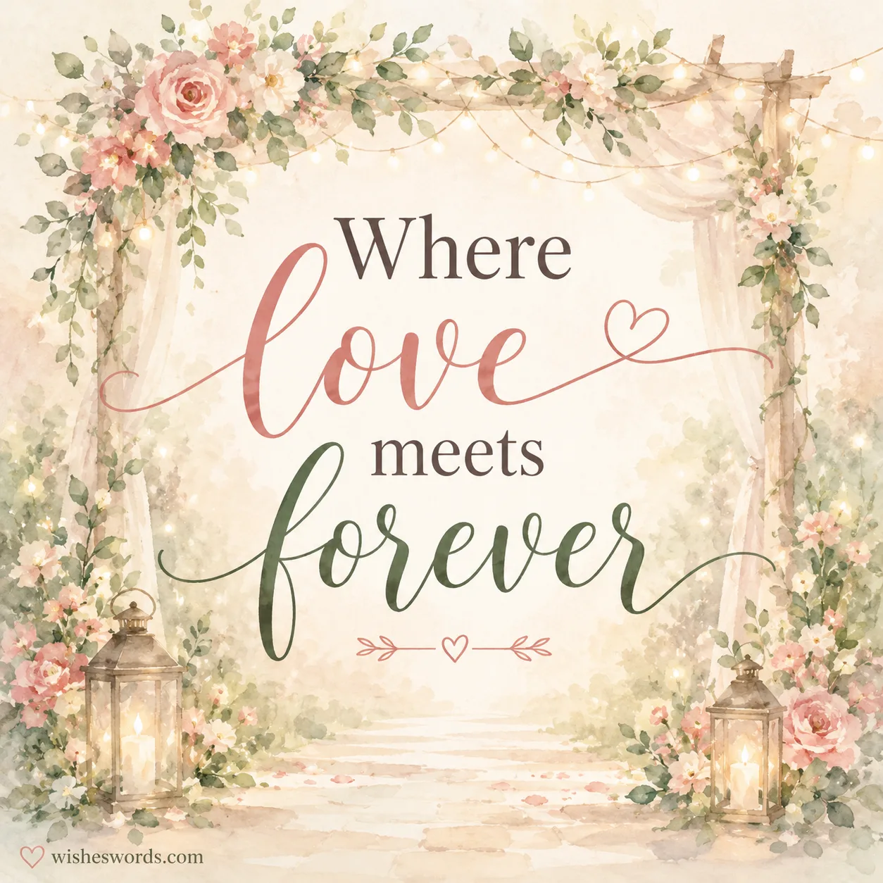 Where love meets forever