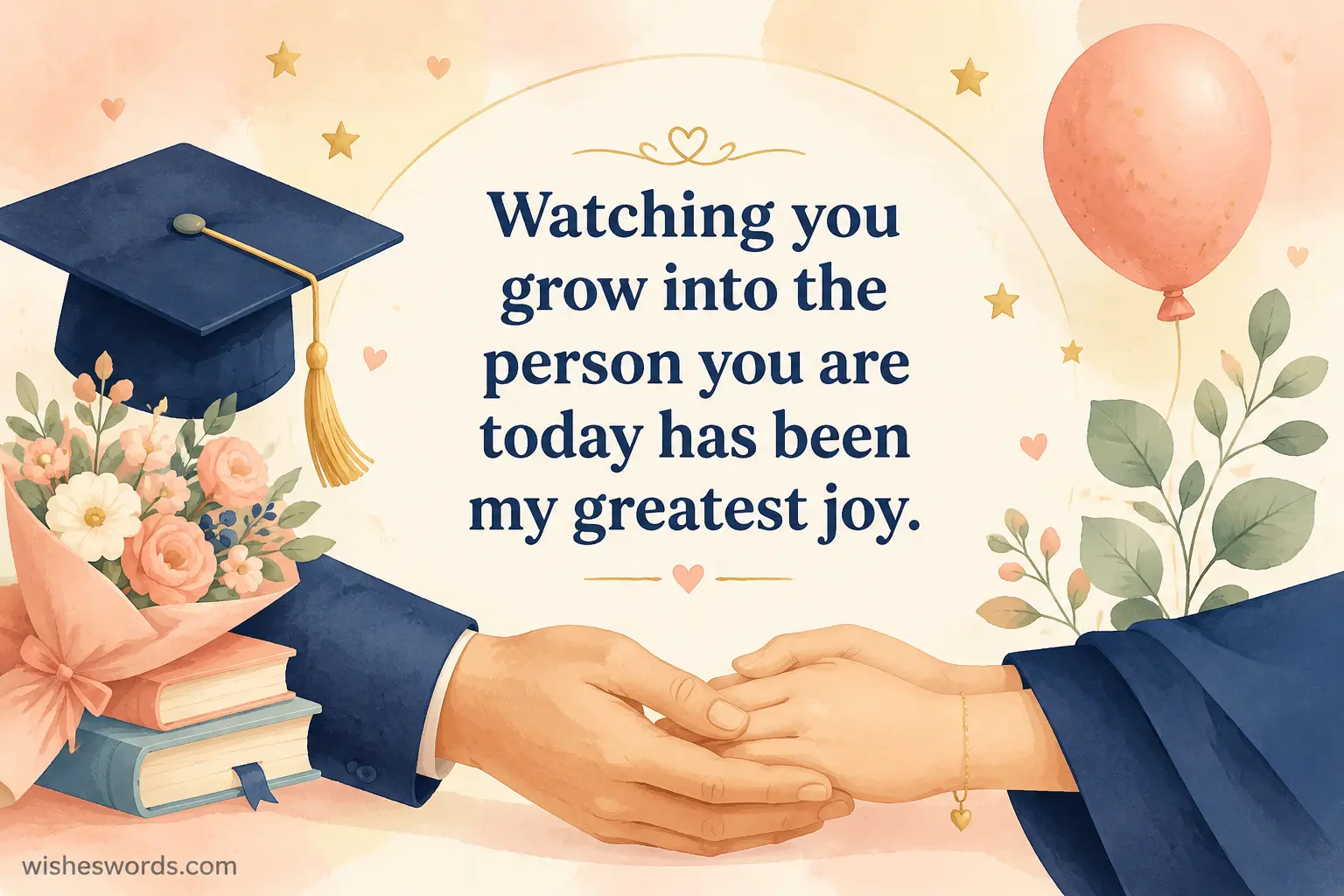 A mother's graduation message of love and pride